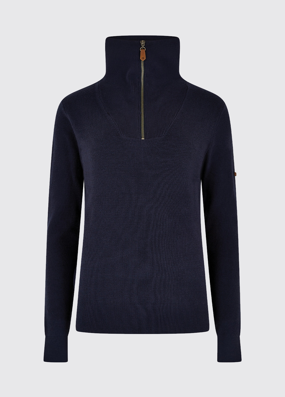 Dubarry Kilbarry Zip Neck Sweater - Navy