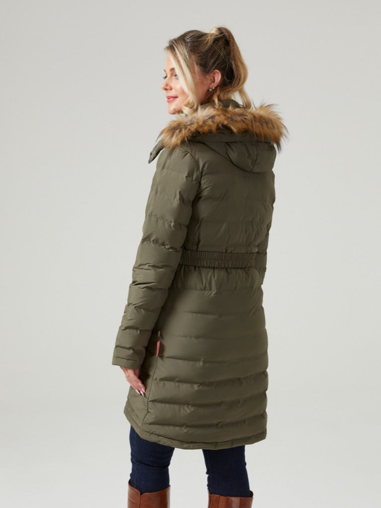 Alan Paine Calsall Quilted Jacket - Olive