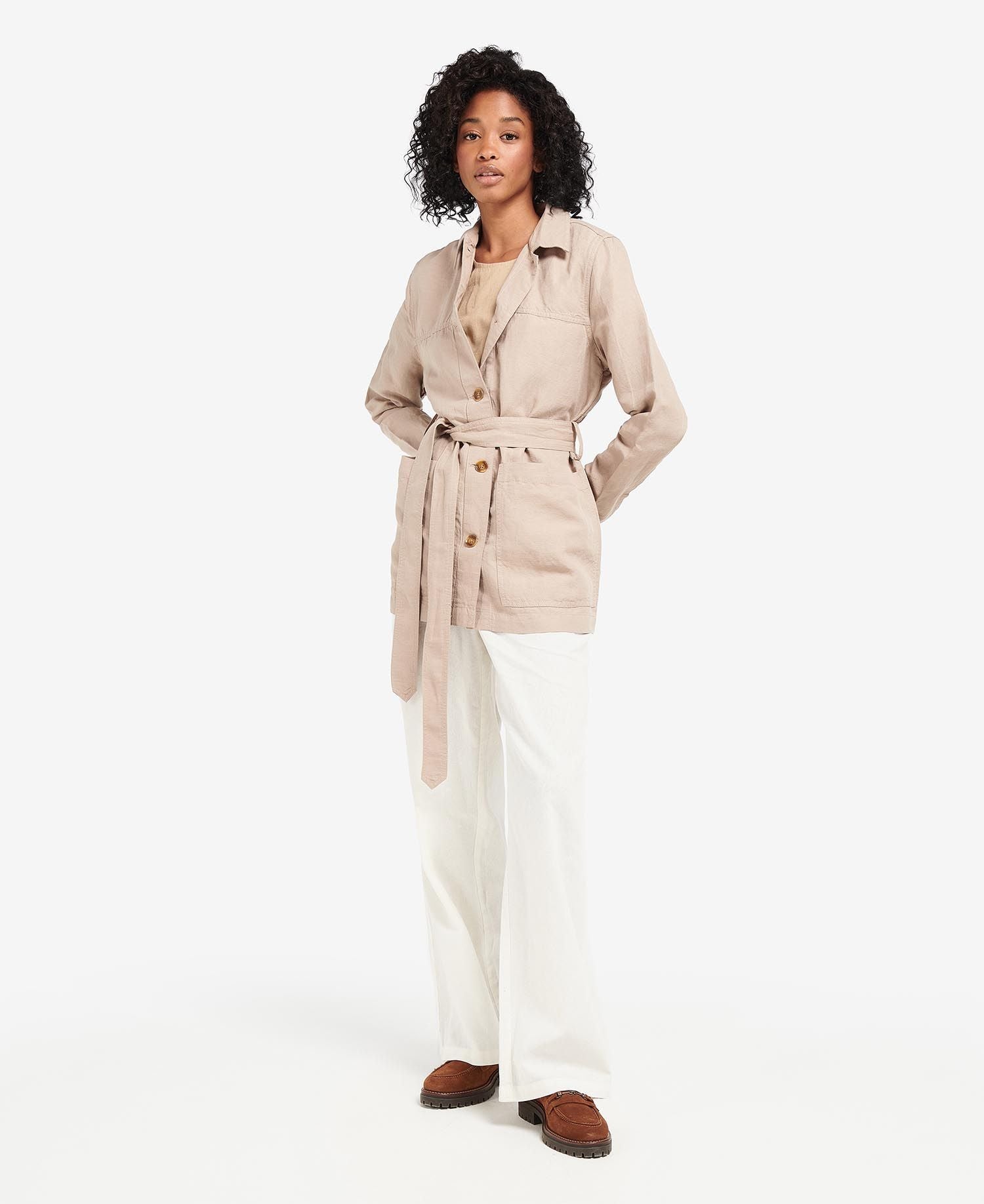 Barbour Greta Overshirt - Beechwood