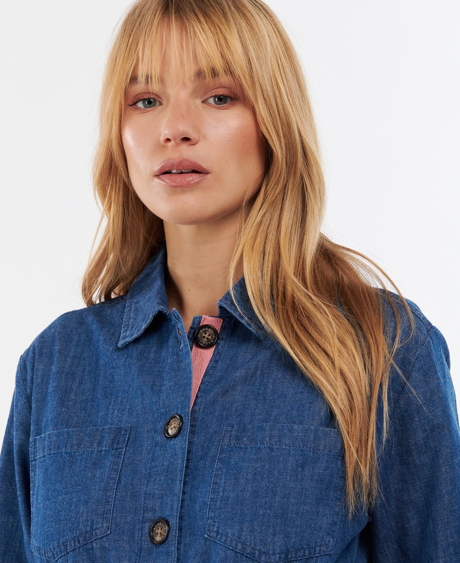 Barbour Barmouth Dress - Mid Wash Denim