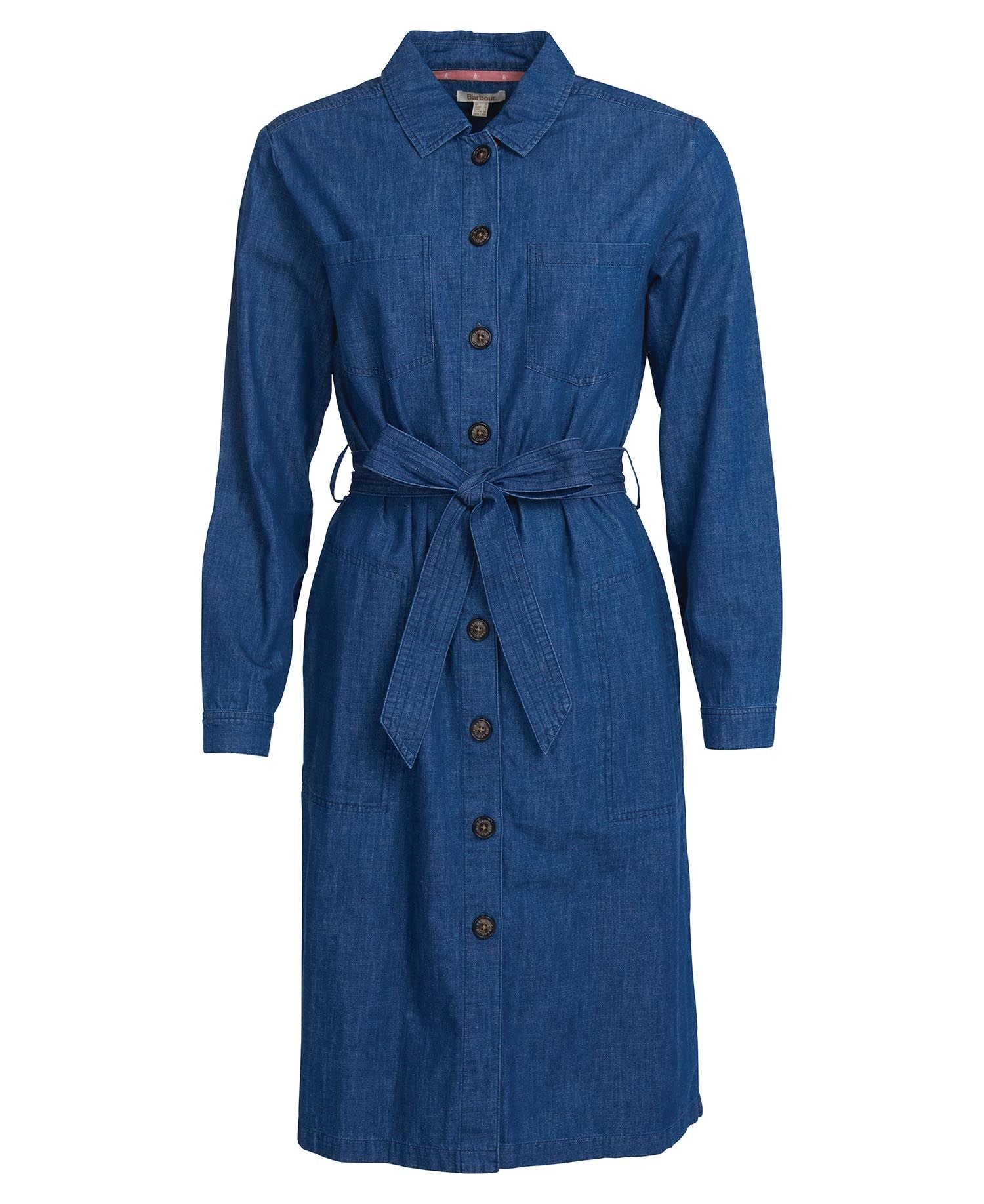 Barbour Barmouth Dress - Mid Wash Denim