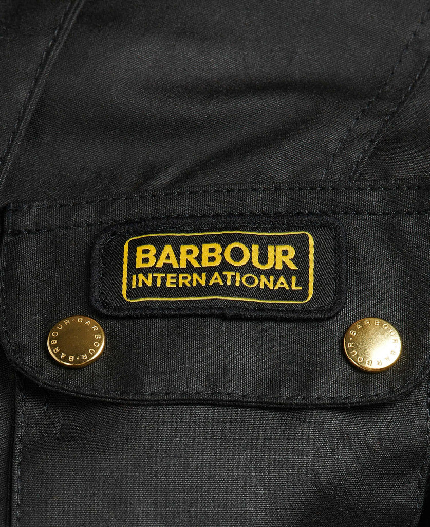 Barbour International Original Ladies Wax - Black