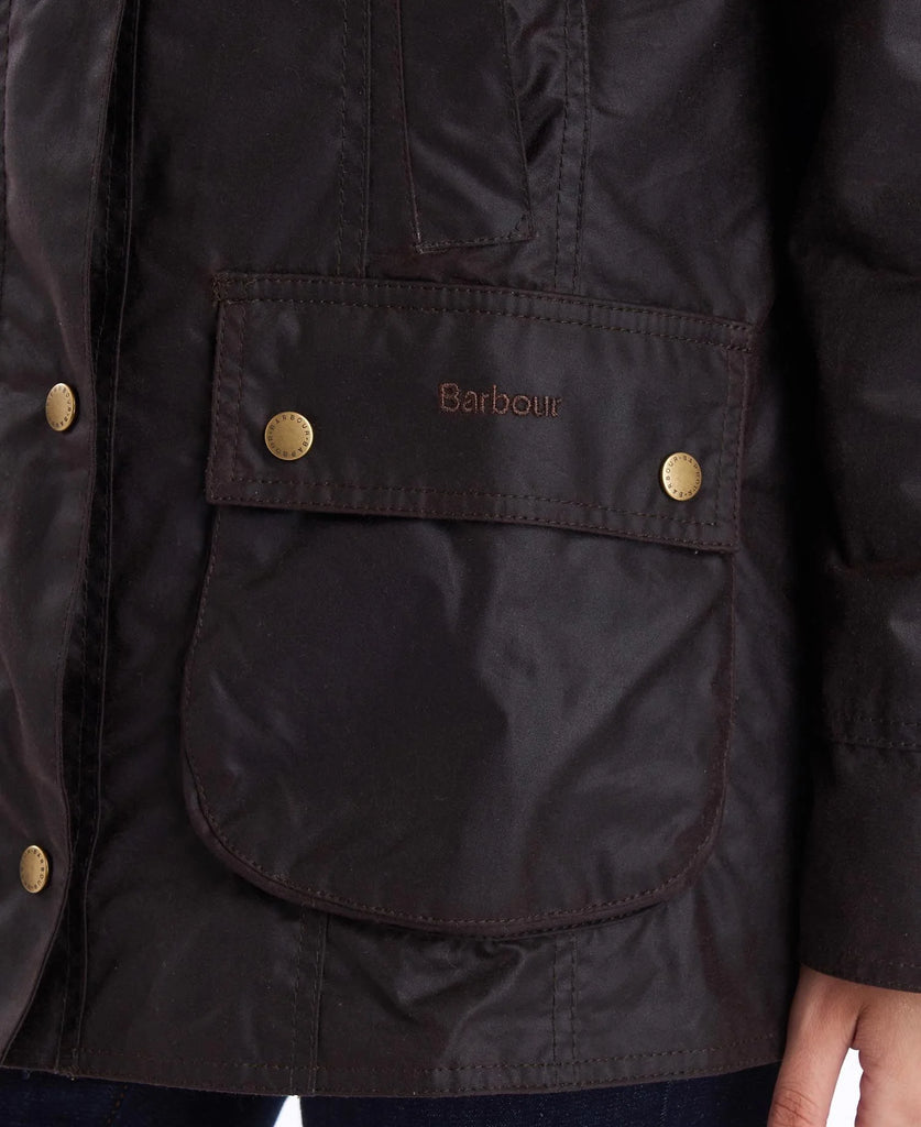 Barbour Beadnell Wax Jacket - Rustic